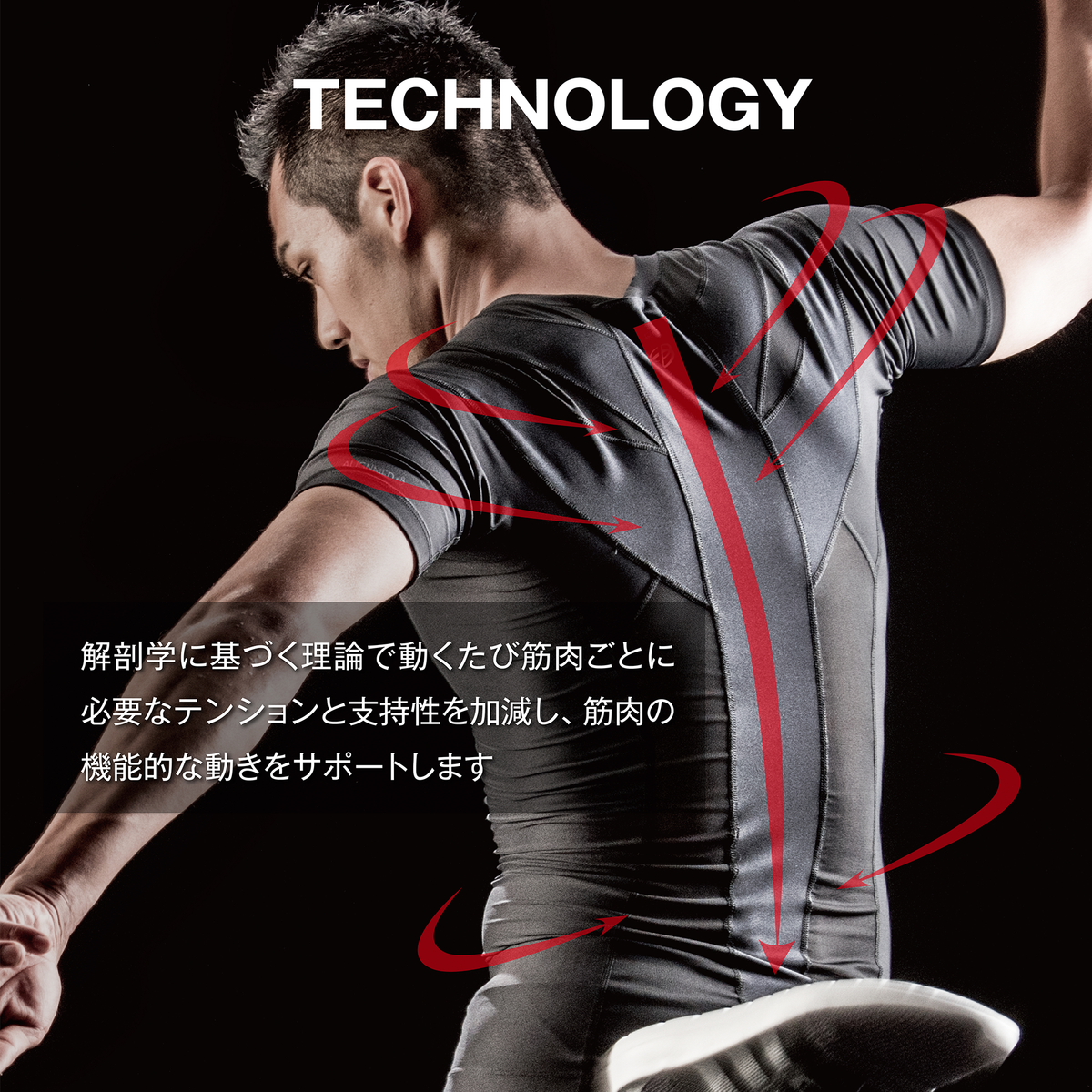 POSTURE2.0 Men（姿勢コントロールシャツ 男性用）