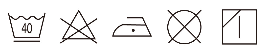 ASOの洗濯表示